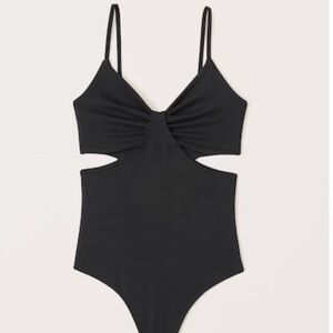 Abercrombie & Fitch Seamless Cutout Bodysuit